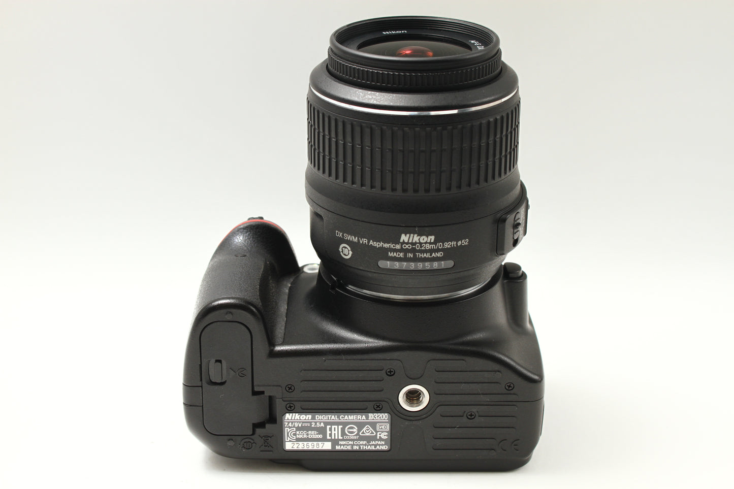D3200 ブラック + 18-55 G VR レンズキット