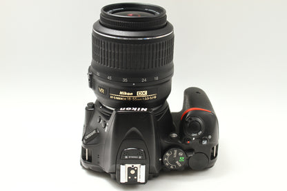D5500 ブラック + 18-55/3.5-5.6 G VR レンズキット