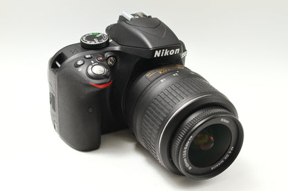 D3300 ブラック + 18-55 G VR II レンズキット