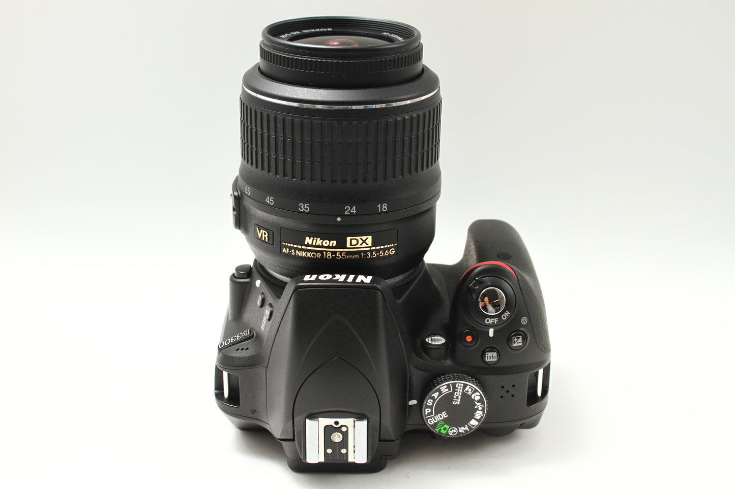 D3300 ブラック + 18-55 G VR II レンズキット