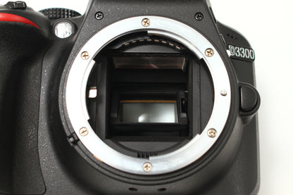 D3300 ブラック + 18-55 G VR II レンズキット