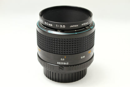 MD MACRO 50/3.5 + エクステンションチューブ