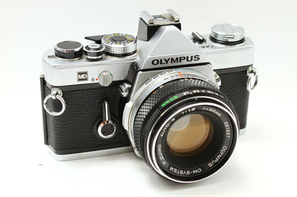 OM-1 MD シルバー + 50/1.8