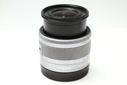 EF-M 15-45/3.5-6.3 IS STM シルバー
