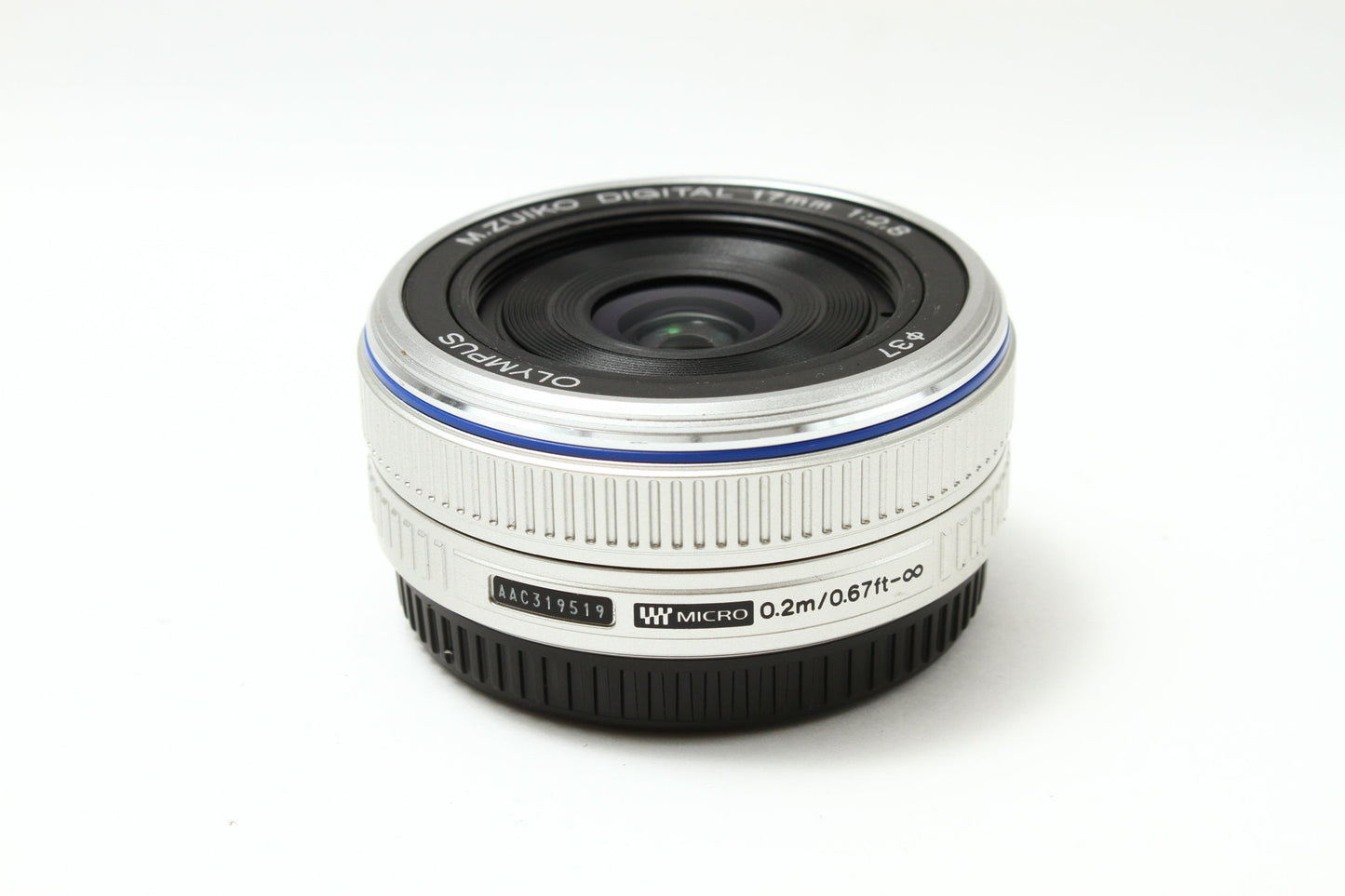 M.ZUIKO DIGITAL 17/2.8 シルバー