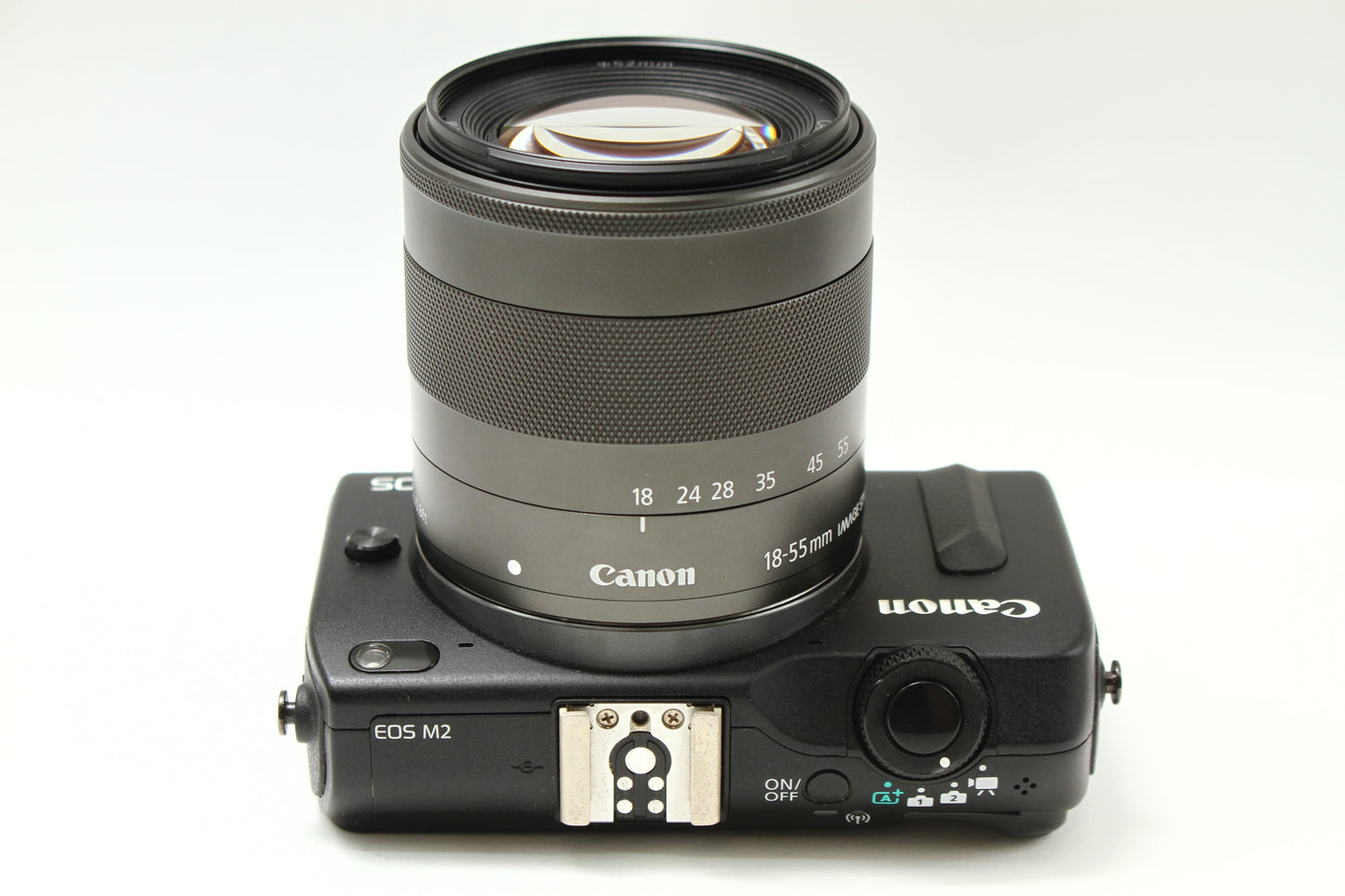 EOS M2 ブラック + 18-55 IS STM