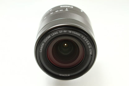 EOS M2 ブラック + 18-55 IS STM