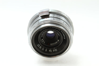 W-NIKKOR C 35/3.5 (Sマウント)