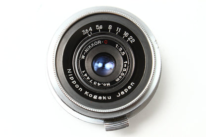 W-NIKKOR C 35/3.5 (Sマウント)