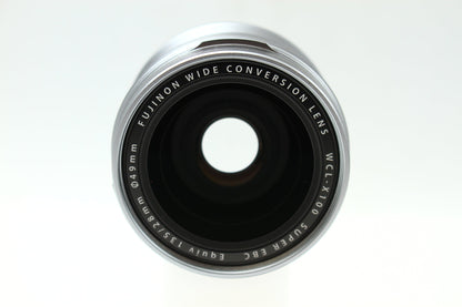 ワイドコンバージョンレンズ WCL-X100 シルバー (X100シリーズ用)