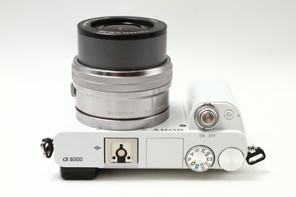 α6000 ILCE-6000 ホワイト + PZ 16-50 レンズキット