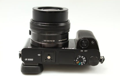 α6000 ILCE-6000 ブラック + PZ 16-50 レンズキット