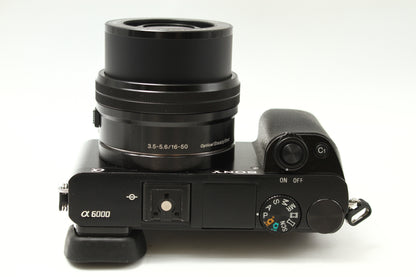 α6000 ILCE-6000 ブラック + PZ 16-50 レンズキット