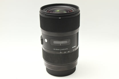 A 18-35/1.8 DC HSM (013:Canon EF)
