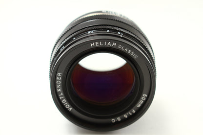 HELIAR CLASSIC 50/1.5 S.C VM (LEICA M)