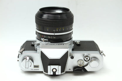 Nikomat FT2 シルバー + NEW 50/1.4