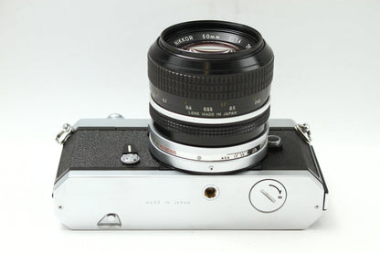 Nikomat FT2 シルバー + NEW 50/1.4