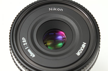 Ai-S 45/2.8 P ブラック
