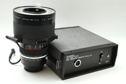 Medical NIKKOR メディカル・ニッコール 120/4 + 電源ユニット AC UNIT LA-2
