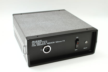 Medical NIKKOR メディカル・ニッコール 120/4 + 電源ユニット AC UNIT LA-2