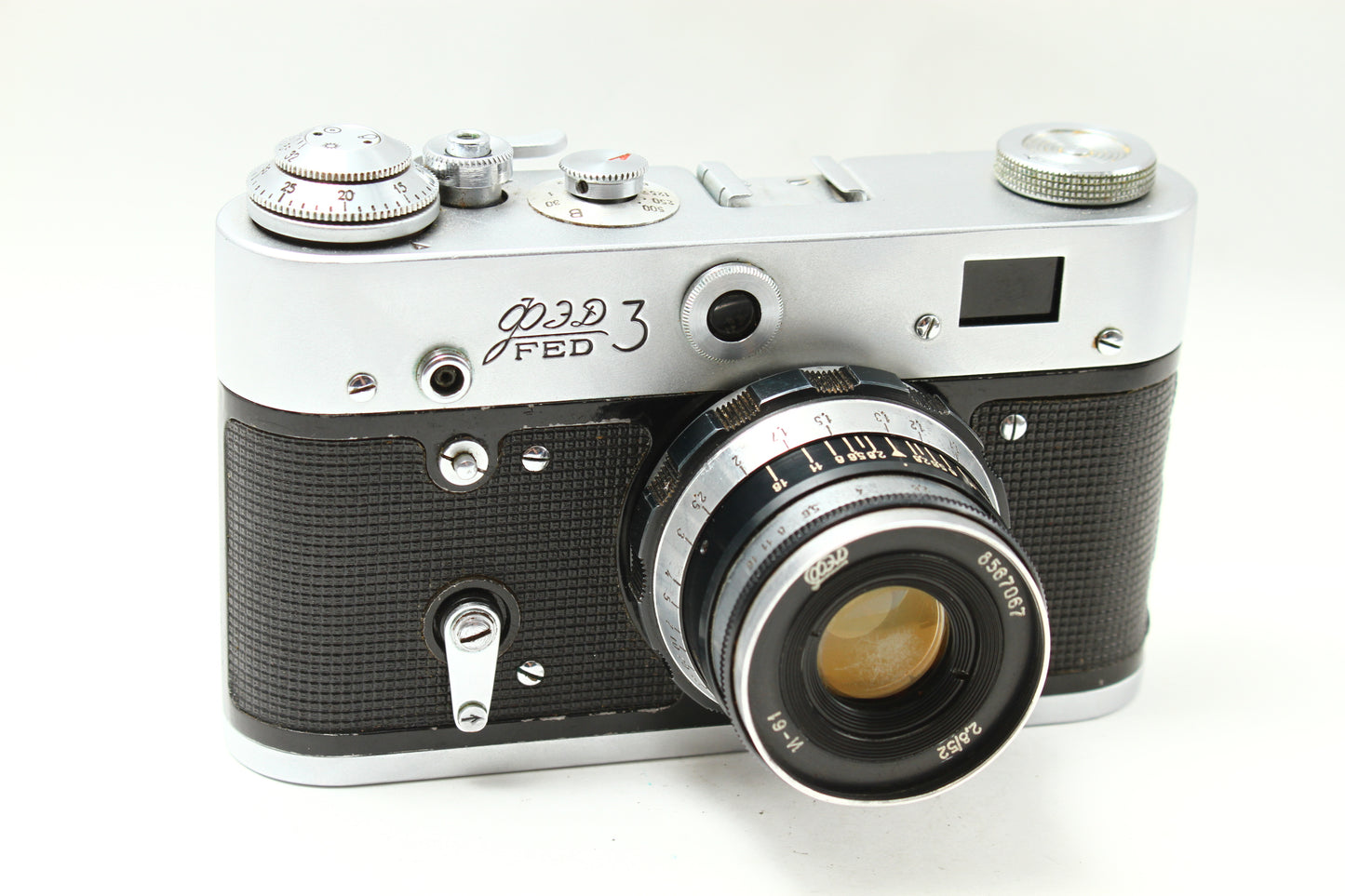 FED-3 + Industar-61 52/2.8