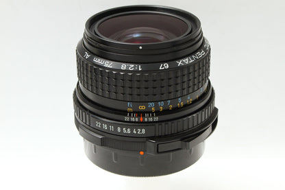 SMC P 75/2.8 AL (67用) フード付