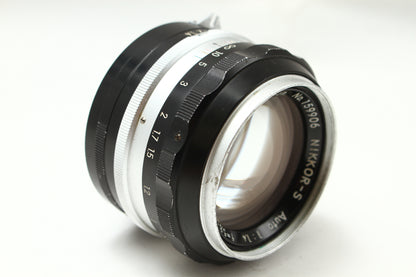 S Auto 5.8cm/1.4 PAT.PENDマーク入り