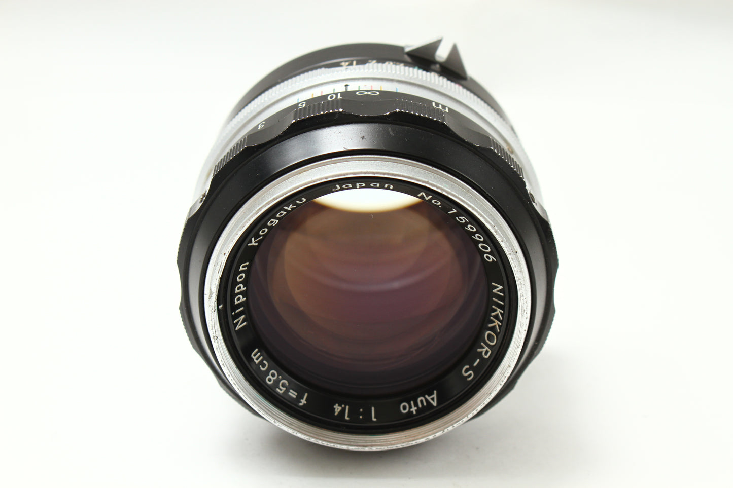 S Auto 5.8cm/1.4 PAT.PENDマーク入り