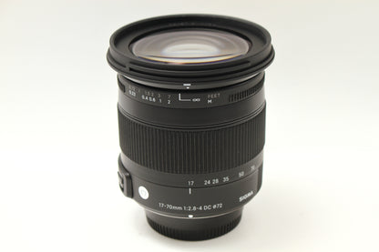 C 17-70/2.8-4 DC MACRO OS HSM (Nikon F)