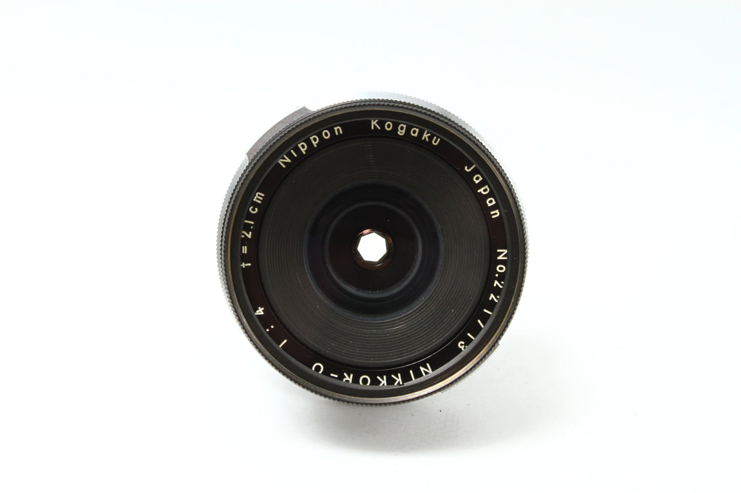 NIKKOR-O 2.1cm/4 ファインダー付き (Nikon F)