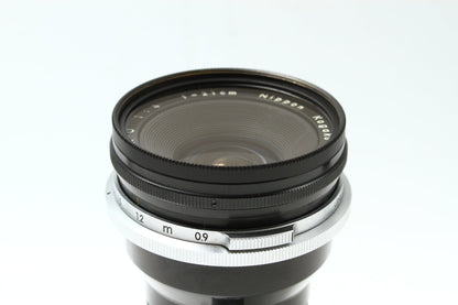 NIKKOR-O 2.1cm/4 ファインダー付き (Nikon F)