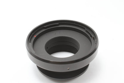 MOUNT ADAPTER ハッセルレンズ－EOS-EFボディ