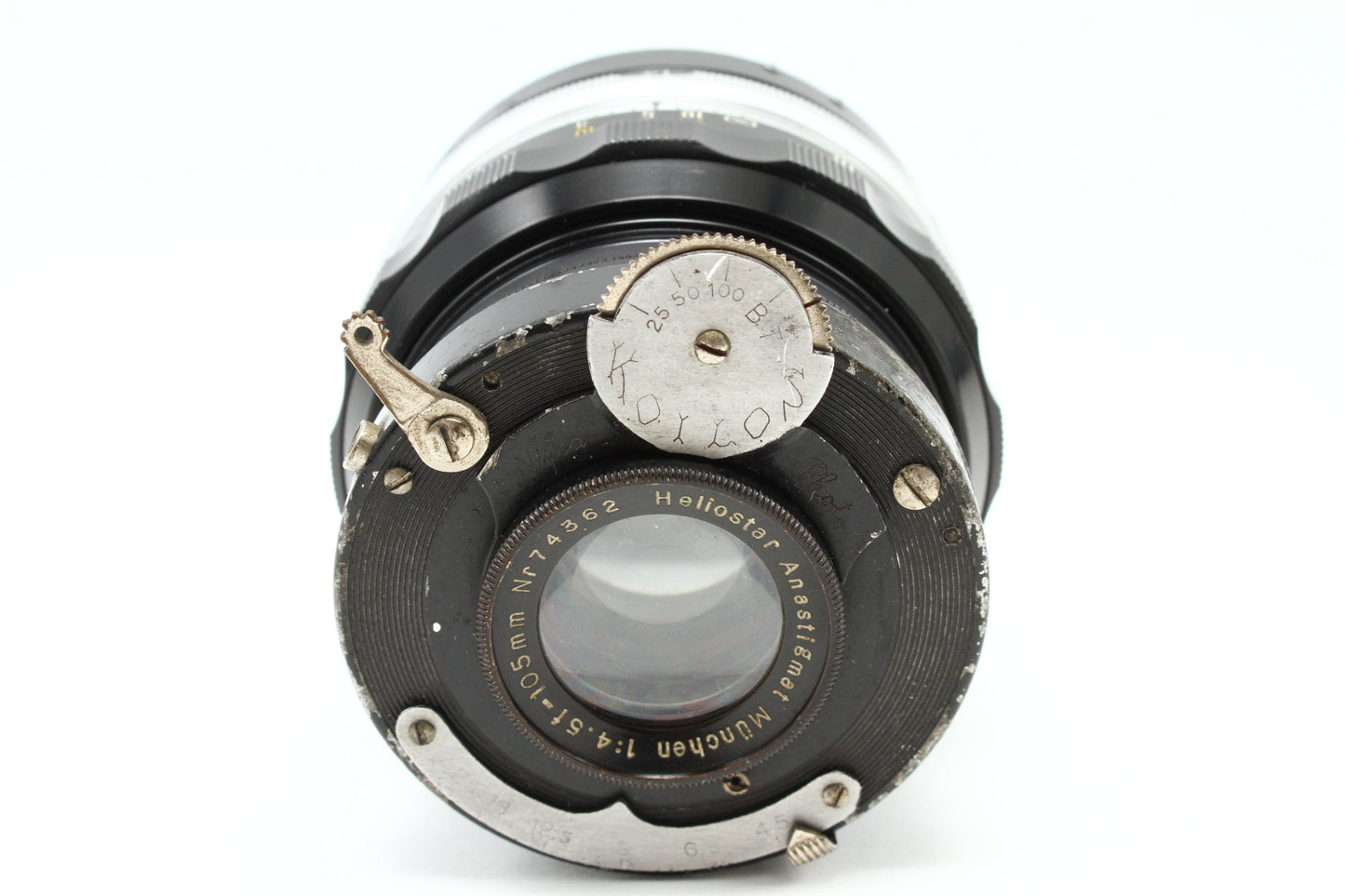 Heliostar 105/4.5 (Nikon Fマウント改造)